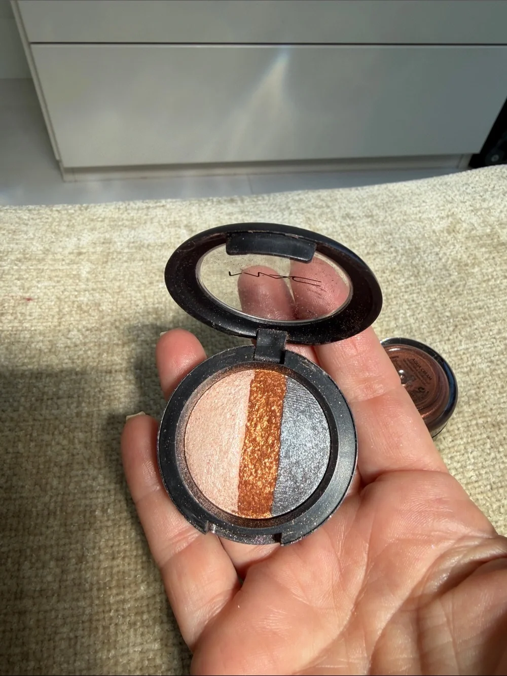 MAC Cosmetics Copper & Bronze Eyeshadows & Bobbie Brown Bronzer